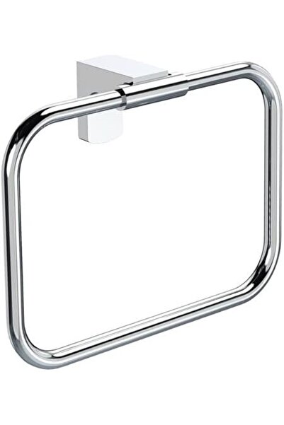 Yıldızan Avenika Store F1 Model Stainless Chrome Square Towel Hanger, Towel H...