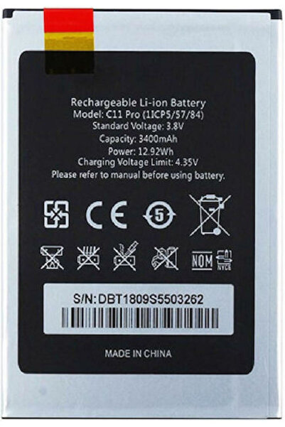 oukitel C11P-BAT Ανταλλακτική Μπαταρία 3400mAh για C11 Pro