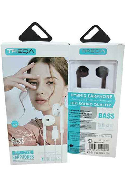 Treqa Ενσύρματα ακουστικά ψείρες handsfree με βύσμα Lightning