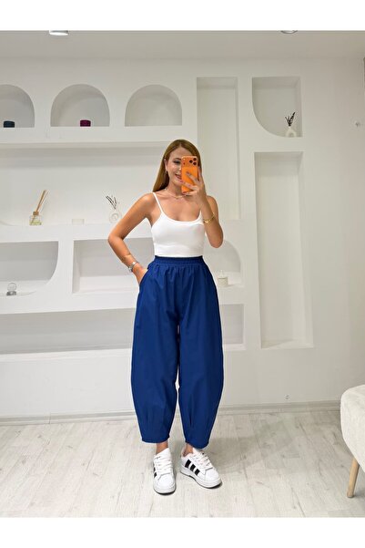 İrka Moda Dokuma Şalvar Pantolon