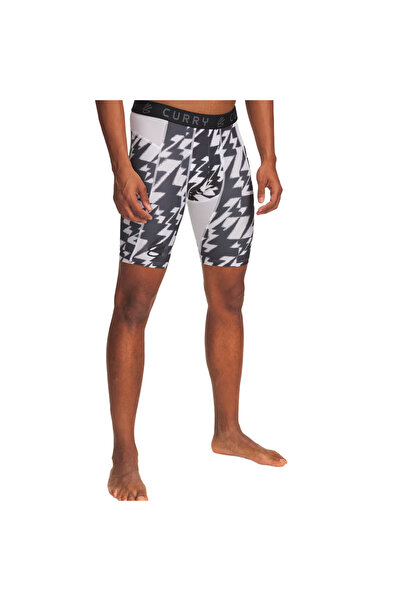 Under Armour CURRY BRAND 3/4 LGS 1379829-103 Λευκό-Μαύρο S