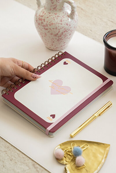 Matt Notebook Agendă Academică A5 2026-2027 Spiralată 15x21 cm - 16 Luni - In...