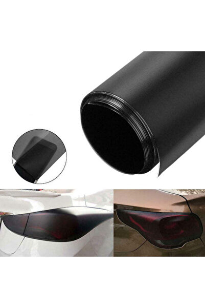 Carsun Αυτοκόλλητα μεμβράνης για φώτα αυτοκινήτου σε μαύρο χρώμα 1 τεμάχιο Κω...