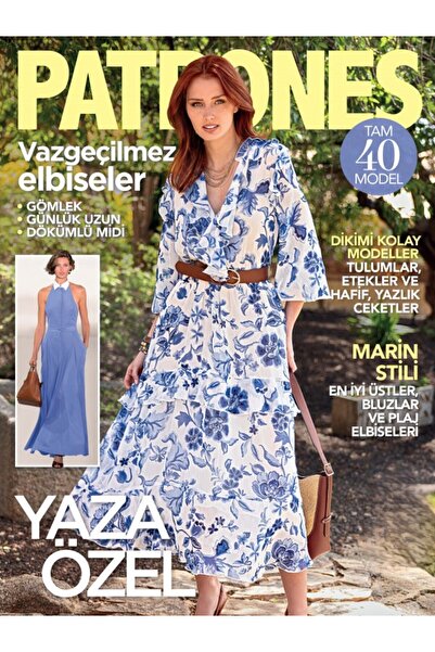 Turkuvaz Dergi Patrones Dikiş Dergisi Yaza Özel
