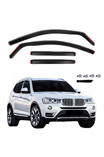 Flexzon Ανεμοθραύστες για BMW X3 F25 2010 - 2017 4 τεμάχια. FZVETRBR0059