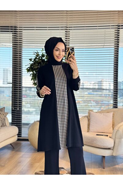 Taşpınar 26610 طقم إيج المزدوج باللون الأسود