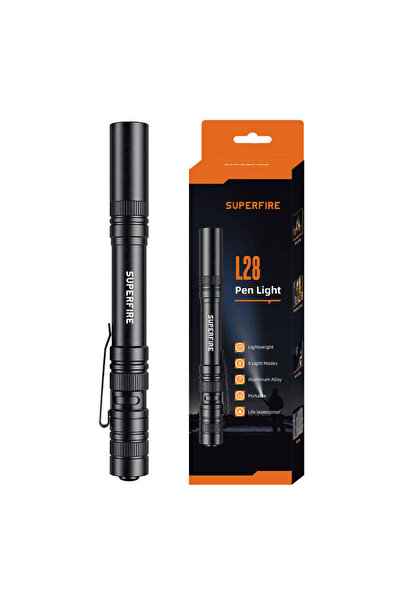 SUPERFIRE Lanterna L28 121Lm pentru activități sportive nocturne, alimentată ...