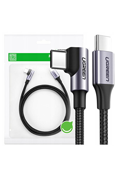 Ugreen Cablu USB-C la USB-C pentru dispozitive Type C, PD 60W, 2M, Model ungh...