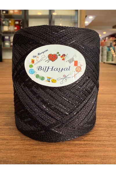 BİLHAYAL Simli viskon ip 100 gr