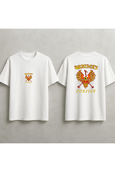 MAGORS Oversize Rebel and Warlocks Printed Biker Club Back Printed Premium Un...