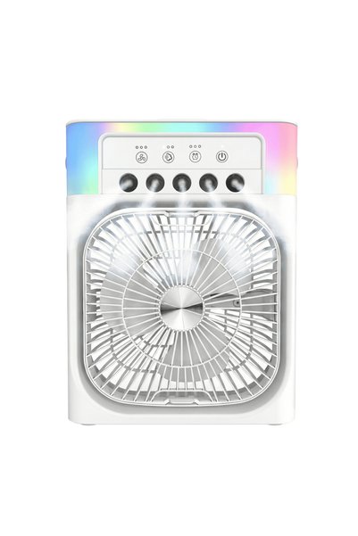 Universal FENY FN-F65، أبيض، 3 سرعات، تنشيط بالبخار، إضاءة RGB، 6 "   ال...