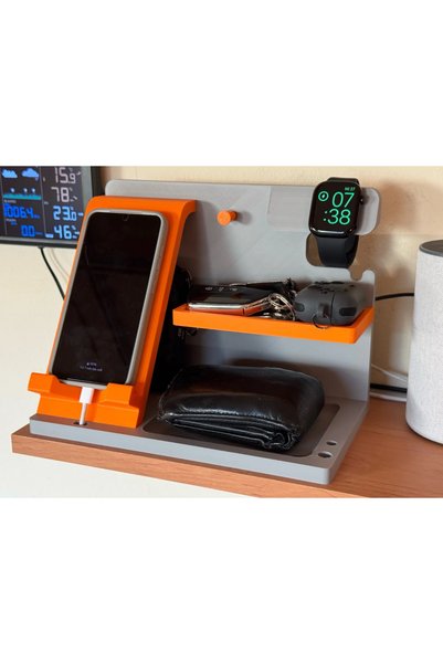 Memania Co Smartwatch and Phone Holder Stand / S Watch Compatible