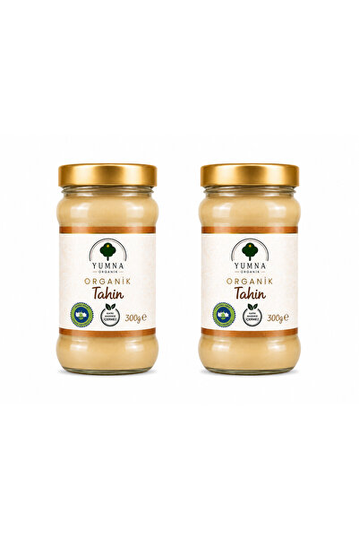 Yumna Organik Organik Sertifikalı Tahin Çiğ Susamdan 2 Adet 300Gr.