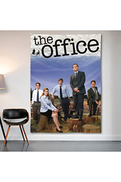 Geek Cultcha The Office Wall Cloth Wall Tapestry First Quality Satin Fabric P...