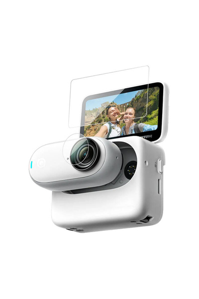 TELESIN Sticlă securizată pentru Insta360 Go 3 3S Protecție de înaltă calitat...