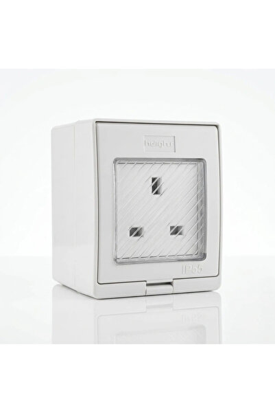 Heights 3-Gang Keyless Electric Socket 13A Outdoor Waterproof and Dustproof Ip55