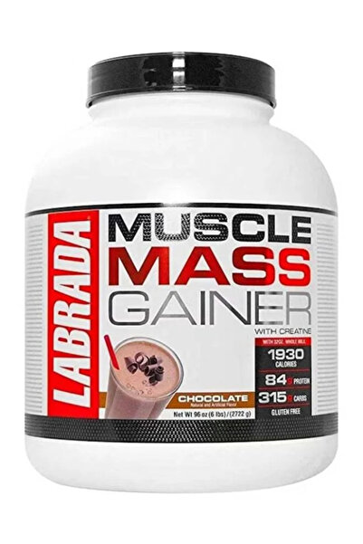 Labrada Nutrition Muscle Mass Gainer – High-Calorie Protein Weight Gainer wit...