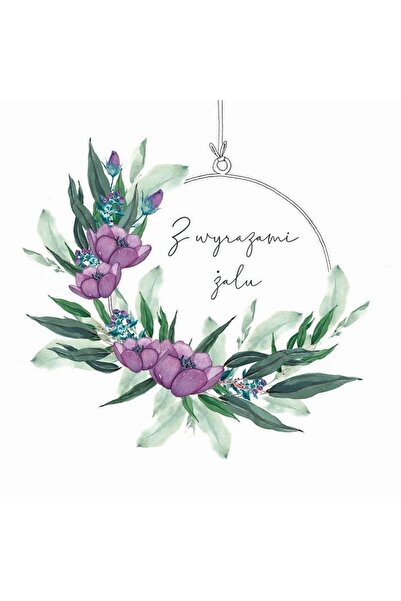 Clear Creations Karnet condoleante Clear Creations, cu cristal Swarovski, 154...