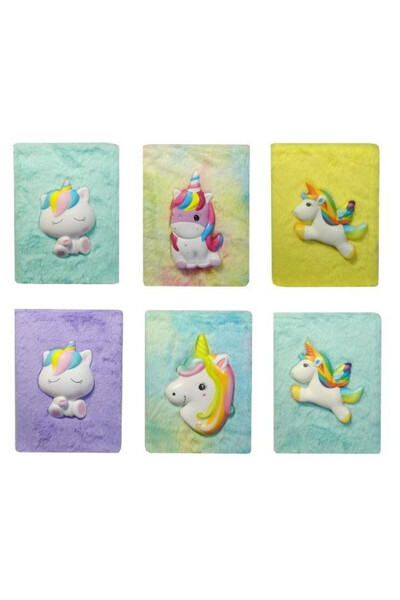Swede Agenda plus unicorn multicolor 22x17.4cm