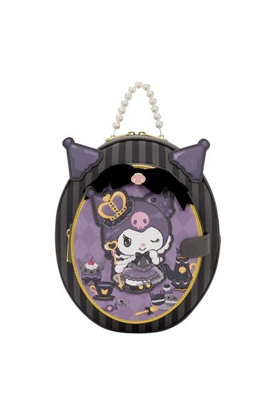 Loungefly Мини раница Sanrio, Loungefly, лимитирана серия, уникален дизайн, м...