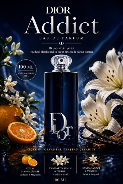 Dior Imperial Addiction Addict Eau de Parfum Etkili Çekici Kadın Parfümü - 10...