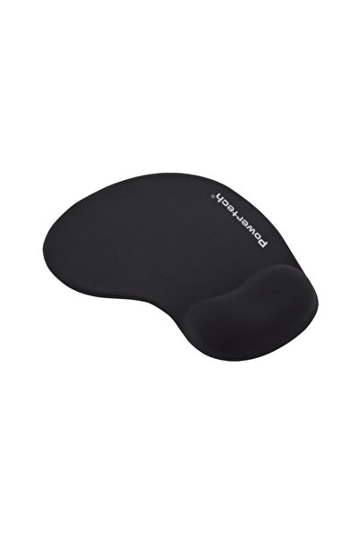 NO BRAND POWERTECH mouse pad PT-1293 με στήριγμα καρπού, 23x19x1.8cm, μαύρο