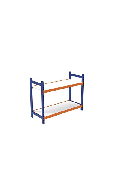 RafBurada 2 Katlı Ahşap Raflı İçten Oturmalı Hafif Rack - 3D Yazıcı Rafı, Dep...