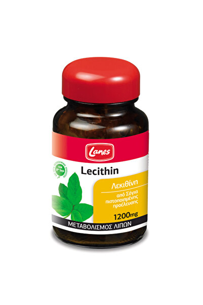Lanes Λεκιθίνη 1200mg Κόκκινη 30 Δισκία