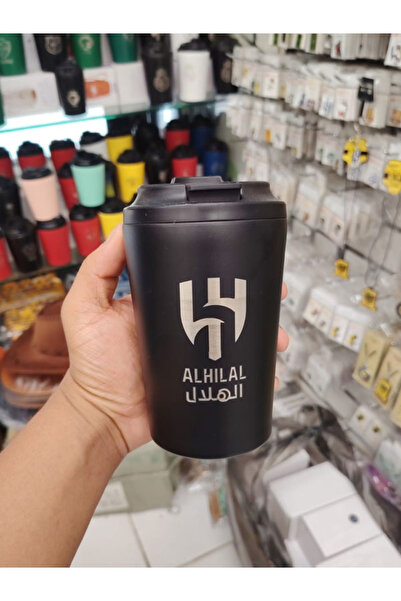 Generic Saudi Arabia's Al-Hilal Club Logo Stainless Steel Thermos Cup, Featur...