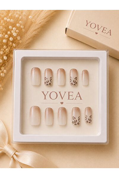 Yovea beauty 12’li takma tırnak seti