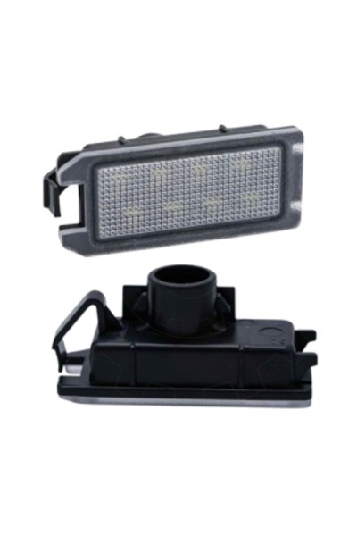 Aftermarket Fiat 500 LED светлини за регистрационен номер след 2007 г.