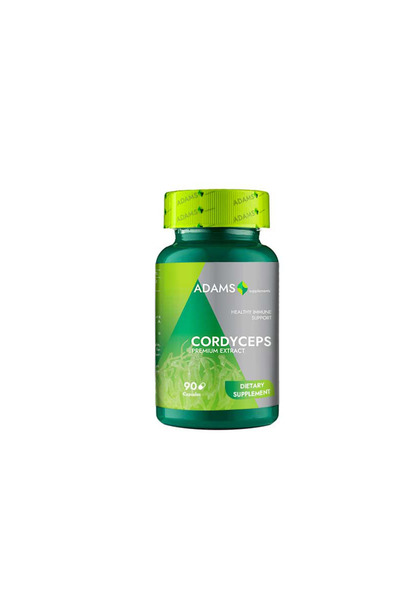 Adams Supplements Cordyceps (Ciuperca Tibetana) 300mg 90cps
