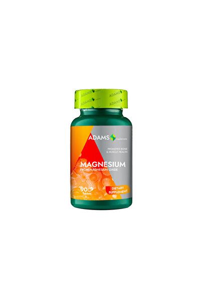 Adams Supplements Magneziu 375mg 90tb