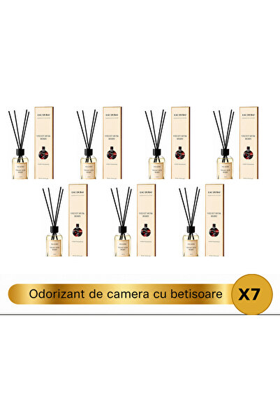 Eau Dubai Set 7x Difuzoare cu Parfum Aromatic pentru Camera, EAU DUBAI, Velve...