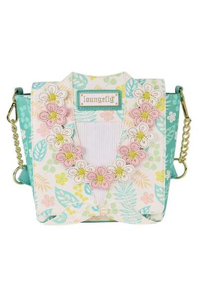 Loungefly Geanta Crossbody Loungefly, stil hawaiian, multicolor, 23x8x17cm