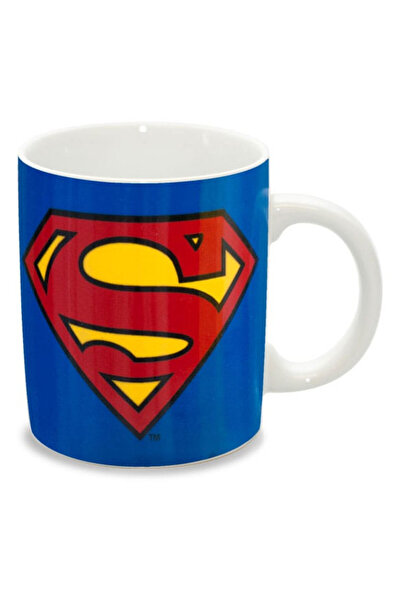 LOGOSHIRT Cana din portelan cu logo DC Comics, 0,3 litri, multicolor