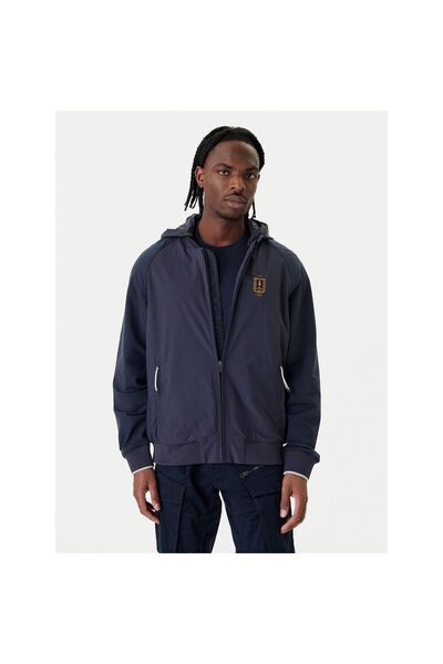 Aeronautica Militare Geacă de tranziție pentru bărbați 261AF0519UCT04291 Bleu...