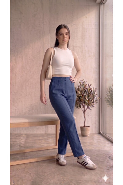 FORMO Women's Tensel Cotton Quality Elastic Comfortable Pants