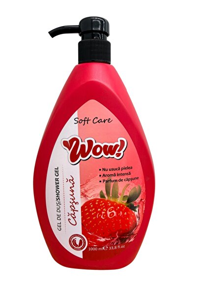 WOW Gel Dus Capsuna 1L