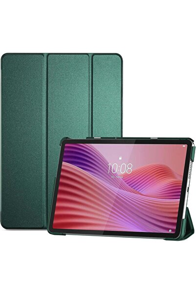 SIGLOO Husă Clamshell Tri-Fold Magnetic Piele Ecologică Lenovo Tab 10.1 2025 ...