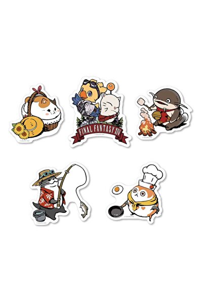 OEM Set de autocolante Minion FINAL FANTASY XIV - 5 autocolante impermeabile