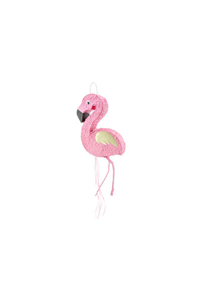 Partydeco Pinata, PartyDeco, Forma flamingo, 25x55x8 cm, Roz