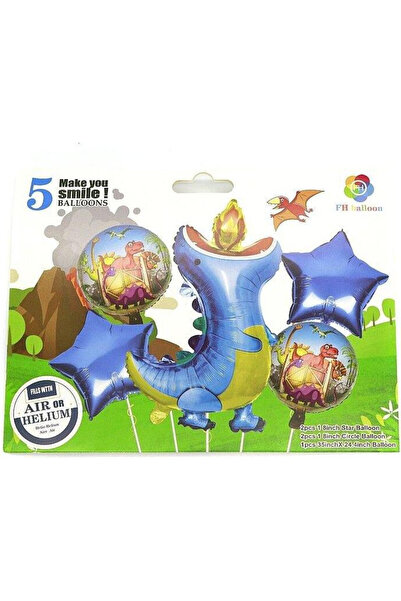 adar Set de baloane, 5 piese, multicolor