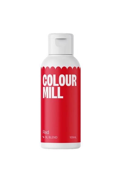Colour Mill Маслоразтворим хранителен оцветител, – Червен, 100 мл