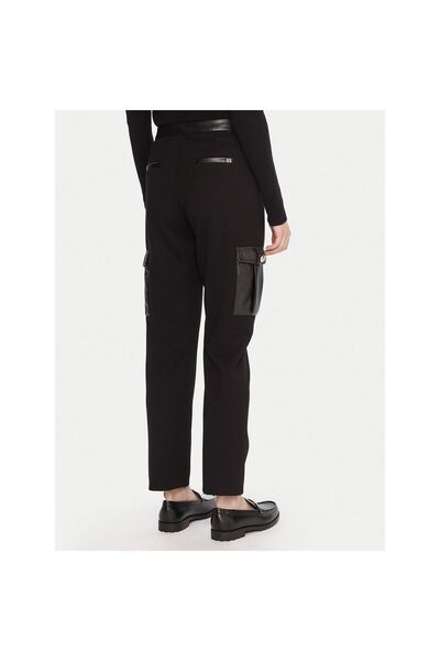 Gaudi Pantaloni de damă din material textil 521BD24003 Negru