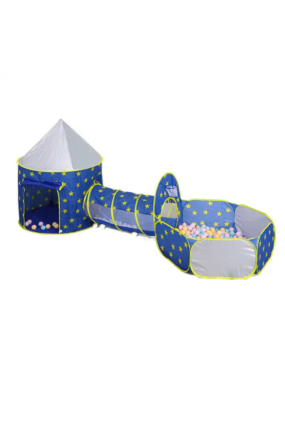 Simply Joy Set cort de joacă pentru copii 3 în 1, Simply Joy, cu zonă de joac...