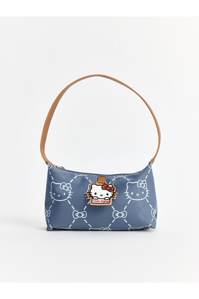 LC Waikiki Geantă de umăr pentru fete cu imprimeu Hello Kitty albastru