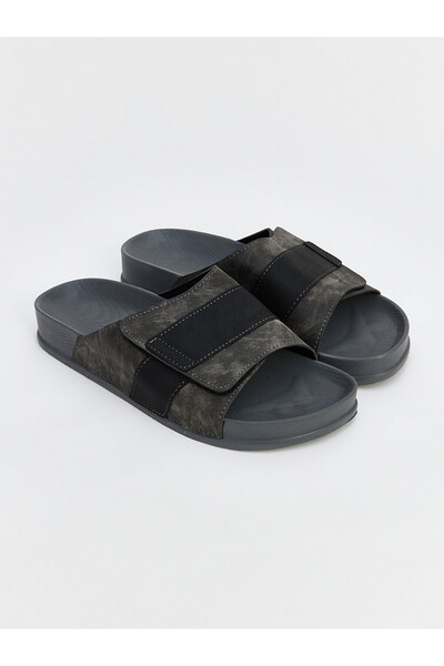 LC Waikiki Peak New Season Suede Look Men's Slippers