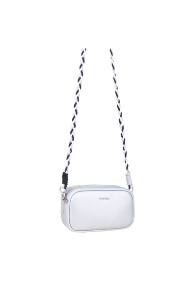 dukidasoturkiye Dukidaso Women's Silver Mesh Strap Mini Shoulder Bag |   Summ...