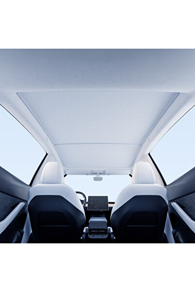 vipkrom Tesla Modely Automatic Opening Sunroof Cover Set Gray